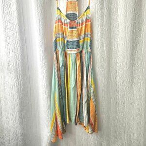 O'neill Stripe Dress with Smocked top